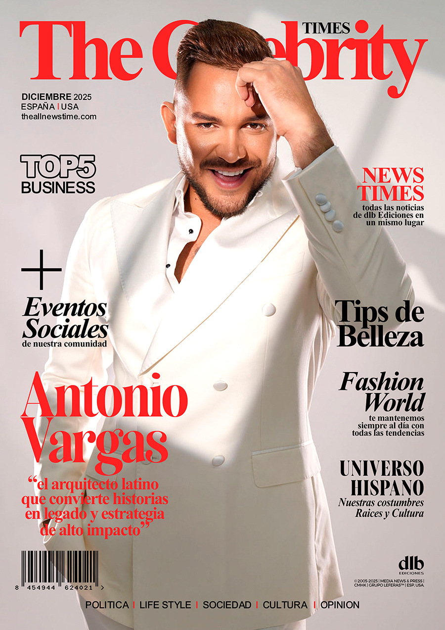 Antonio Vargas cover The Celebrity Times