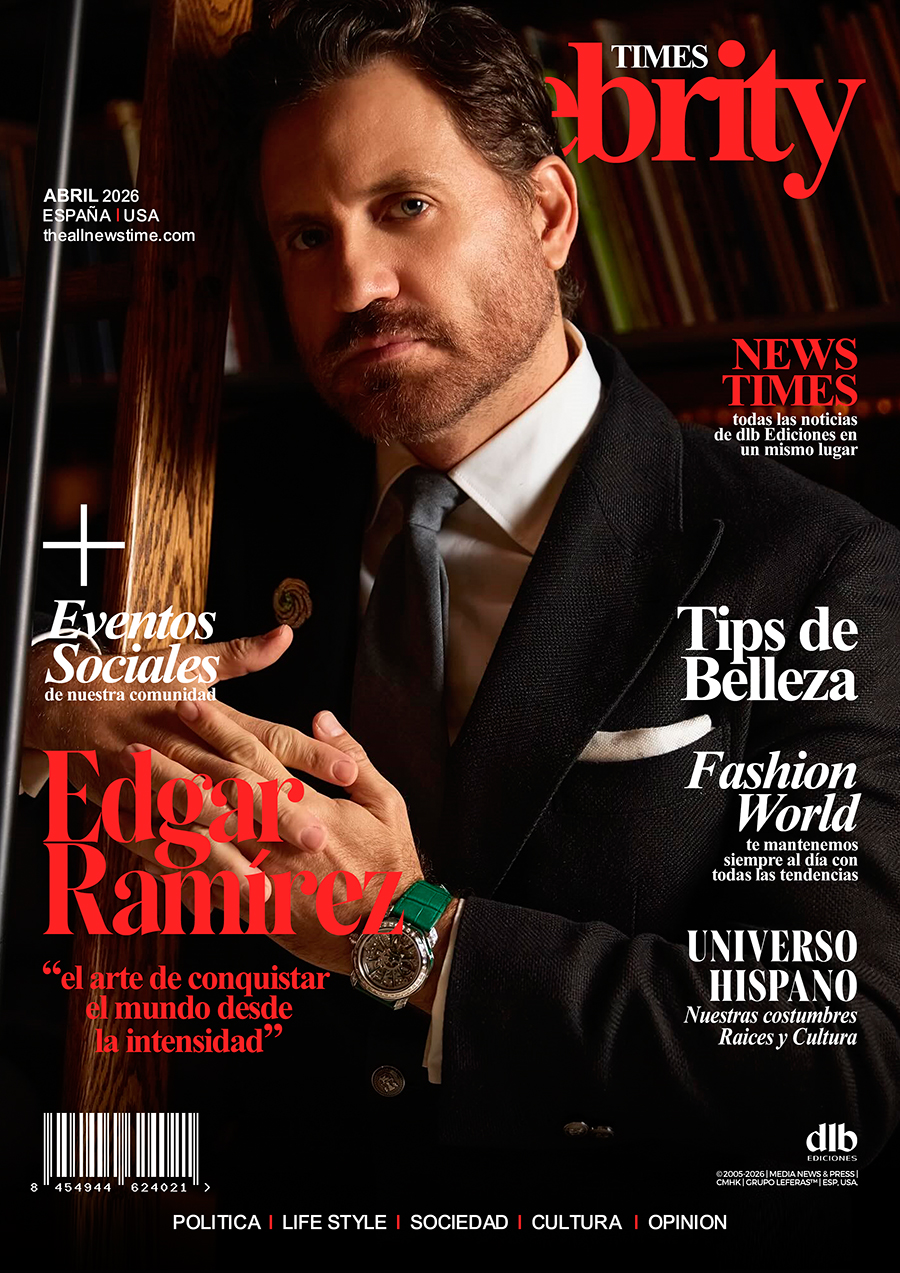 Édgar Ramírez cover The Celebrity Times