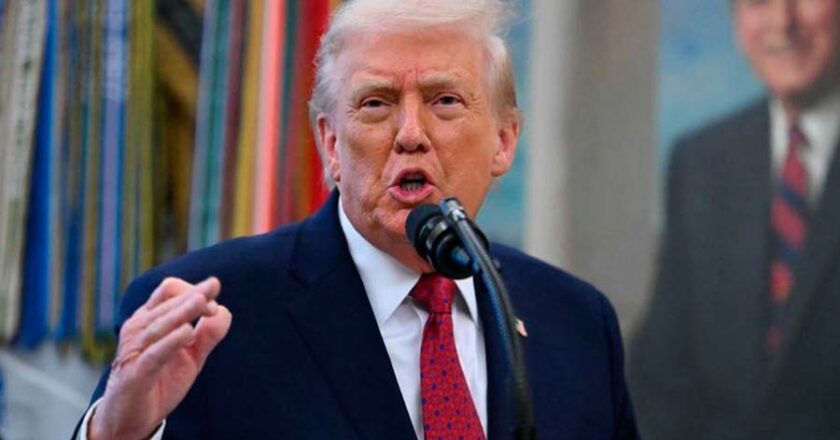 Donald Trump dice que actuará «de manera muy firme» si régimen de Irán ejecuta a manifestantes
