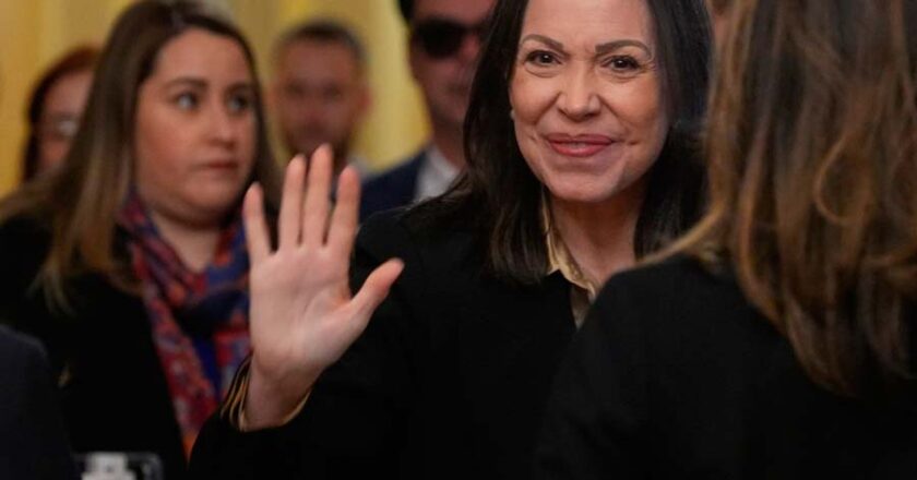 María Corina Machado dice no temer por su vida si regresa a Venezuela gracias a la presión de EE.UU.