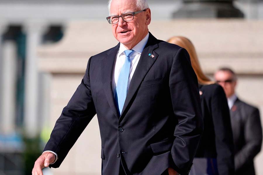 Tim Walz, gobernador de Minnesota, se compromete a nunca más postularse a un cargo de elección