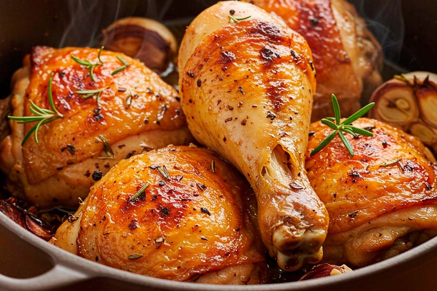 Así queda delicioso el pollo: Una receta fácil lista en minutos